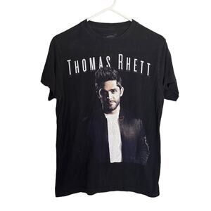 Thomas Rhett Unisex Black Home Team Tour 2017 Country Music Fan Tee, Size Medium